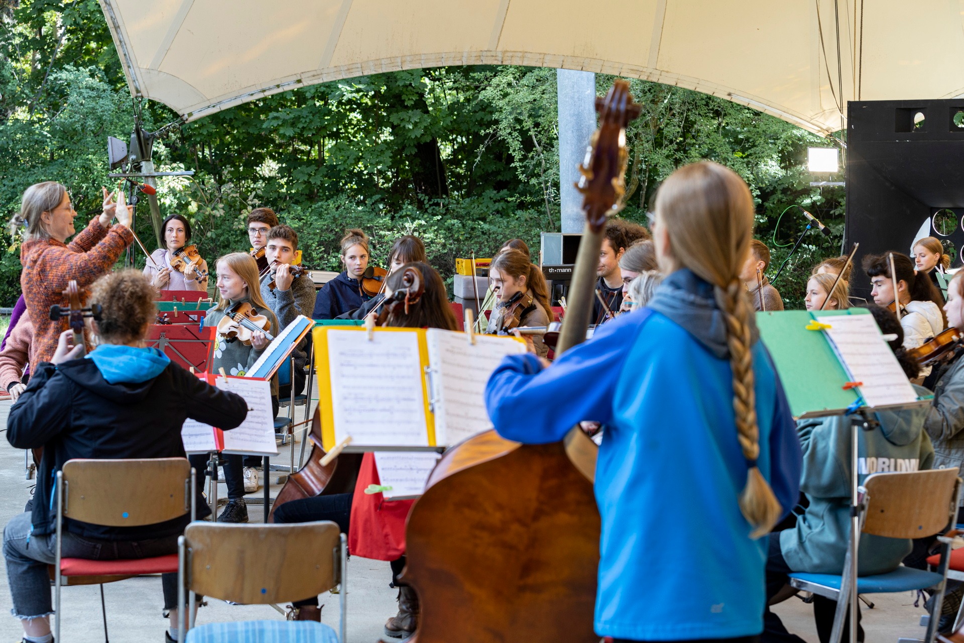 Wandelkonzert 2024 am Weißen See